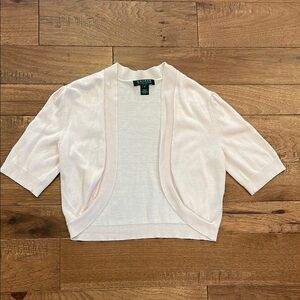Ralph Lauren Women’s Pink Cardigan Sweater - Ralph Lauren Dress Brand - Size S